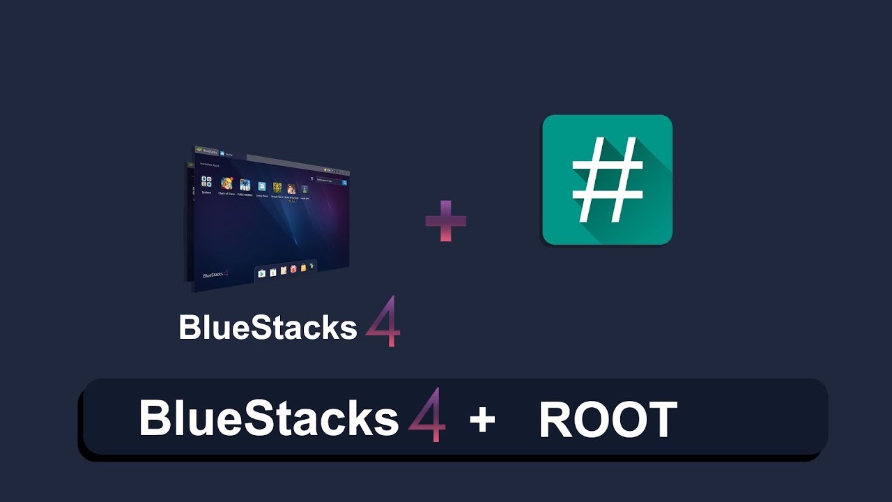 how to root bluestacks pc